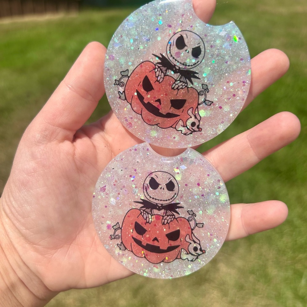 Nightmare before Christmass coasters